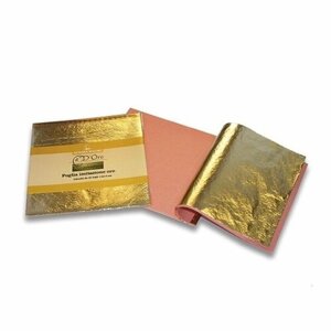 Золотая поталь Borma Imitation Gold Leaf 14x14 см 25 листов CDO66O06 в Москве от компании М.Видео