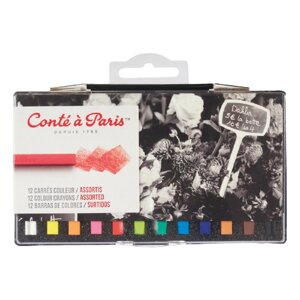Набор цветных мелков Conte a Paris, 12шт., пласт. коробка в Москве от компании М.Видео