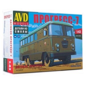 Сборная модель AVD Штабной автобус Прогресс-7, 1/43 в Москве от компании М.Видео