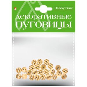 Декоративные пуговицы. "Полоски" Ø 10ММ, Арт. 2-157/01 в Москве от компании М.Видео