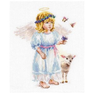 Алиса Набор для вышивания Светлый ангел 13 x 16 см (0-202) разноцветный в Москве от компании М.Видео