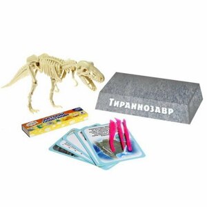 Набор для опытов "Время динозавров", тиранозавр, в пакете в Москве от компании М.Видео
