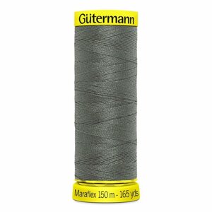 Нить Gutermann Maraflex 120 для эластичных, трикотажных материалов, 150 м, 100% ПБТ, 5 шт (701 перламутрово-грифельный) в Москве от компании М.Видео