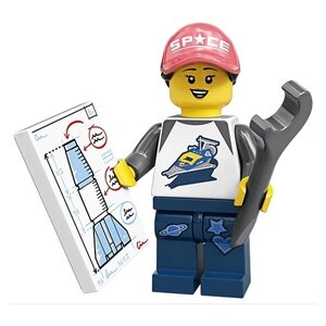 Конструктор LEGO Minifigures Series #20 71027-06 Любитель космоса / Space Fan (col20-6) в Москве от компании М.Видео