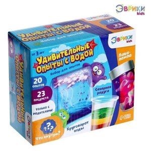 Набор для опытов «Удивительные опыты с водой», 23 предмета, 20 опытов в Москве от компании М.Видео