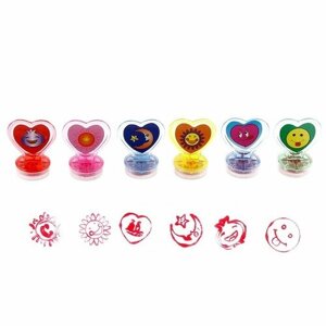Печать цветная в форме сердечка "Любимки", набор 6 шт. в Москве от компании М.Видео