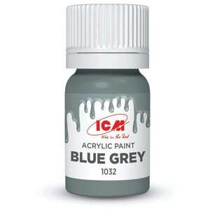 ICM Краска акриловая, Сине-серый (Blue Grey), 12 мл, C1032 в Москве от компании М.Видео
