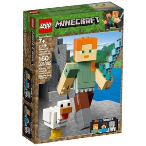 Конструктор LEGO Minecraft 21149 Алекс с цыплёнком, 160 дет. в Москве от компании М.Видео