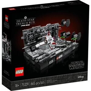 Конструктор LEGO Star Wars 75329 Death Star Trench Run Diorama, 665 дет. в Москве от компании М.Видео