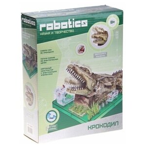 Научный опыт Крокодил, на батарейках, в коробке в Москве от компании М.Видео