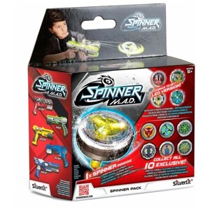 Spinner M. A. D. Боевой Волчок (Сюрприз) артикул 86340 Silverlit в Москве от компании М.Видео