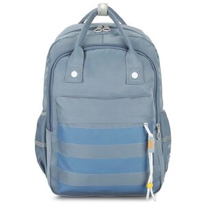Подростковая сумка-рюкзак для школы «Strip» 503 Blue в Москве от компании М.Видео