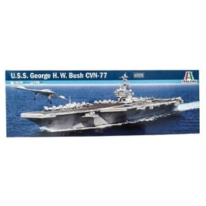 Модель для сборки Italeri Авианосец U. S. S. GEORGE H. W. BUSH CVN 77 (1:720) в Москве от компании М.Видео