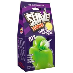 Набор для опытов и экспериментов детский. Юный химик. Slime Stories. Glow in the dark 916 в Москве от компании М.Видео