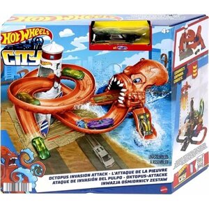 Набор игровой Hot Wheels Сити Нападение монстров в ассортименте HDR29 в Москве от компании М.Видео