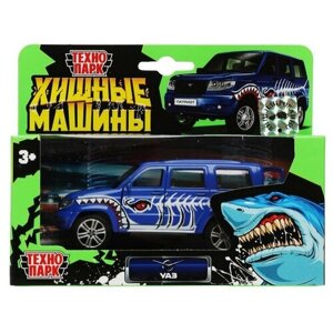 Машинка металлическая ТехноПарк Hummer H1 Pickup. Дикие машины тигр 12см SB-18-09-H1-TIGER в Москве от компании М.Видео