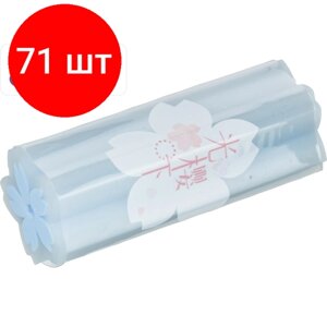 Комплект 71 штук, Ластик Deli Sakura 71136 22х22х55 мм эко ПВХ ассорти в Москве от компании М.Видео