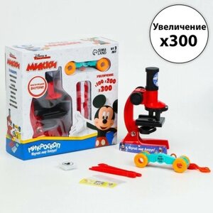 Disney Микроскоп «Микки Маус и друзья», с биноклем и пинцетами, цвет микс в Москве от компании М.Видео