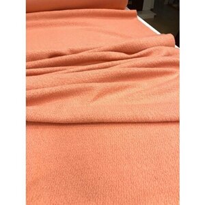 Ткань пальтовая , трикотажная, цвет оранжево-розовый, цена за 1 метр погонный. в Москве от компании М.Видео