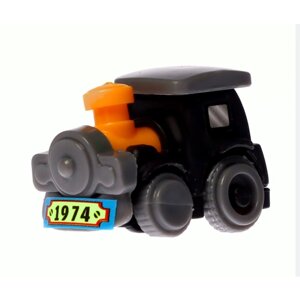 Детская игрушка конструктор "Паровоз", цвет черный в Москве от компании М.Видео