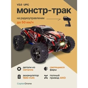 Радиоуправляемая машинка Remo Hobby Monster SMAX 1:16 4WD RTR RH1631UPG V2.0 RED в Москве от компании М.Видео