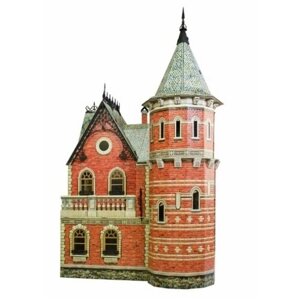 Сборная модель из картона Кукольный Дом-3 в Москве от компании М.Видео