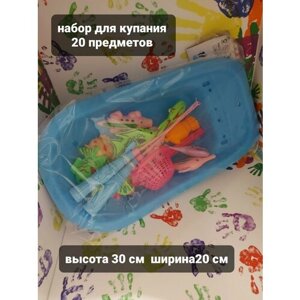 Игрушки для купания /Игровой набор детская магнитная рыбалка 24 предмета для купания малыша/крохи в Москве от компании М.Видео