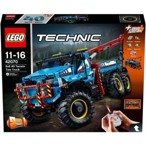 Конструктор LEGO Technic 42070 Эвакуатор-внедорожник 6х6, 1862 дет. в Москве от компании М.Видео