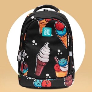 SCOOBE / Рюкзак городской женский универсальный для ноутбука, рюкзак подростковый в школу с рисунком cream, 20л в Москве от компании М.Видео