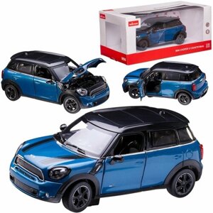 Машина металлическая 1:24MINI Cooper S Countryman (R60) , цвет синий, двери и капот открываются 56400BL в Москве от компании М.Видео