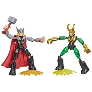 Фигурки Hasbro Bend And Flex Avengers Тор и Локи F0245, 2 шт. в Москве от компании М.Видео