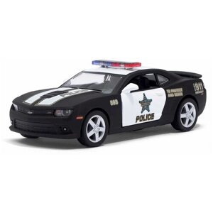 Металлическая машинка Kinsmart 1:38 2014 Chevrolet Camaro (Police) KT5383DP, инерционная в Москве от компании М.Видео