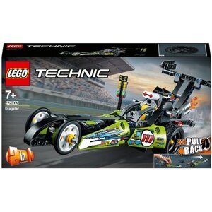 Конструктор LEGO Technic 42103 Драгстер, 225 дет. в Москве от компании М.Видео