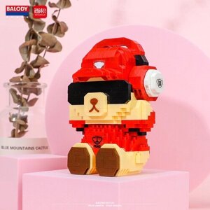 Конструктор 3D из миниблоков Balody Teddy Bear мишка в наушниках в очках 785 элементов - BA18252 в Москве от компании М.Видео