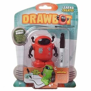 Робот Junfa индуктивный DRAWBOT (движение по линии) красный, 22,5х17,5х5,5 см DB-3/красный в Москве от компании М.Видео