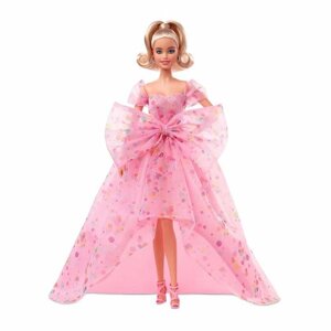 Кукла Barbie Birthday Wishes (Барби Пожелания в День Рождения в розовом платье с бантом) в Москве от компании М.Видео