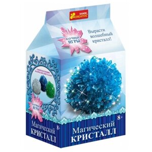 Набор для исследований RANOK CREATIVE Магический кристалл, 1 эксперимент, синий в Москве от компании М.Видео