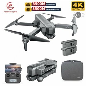 Другие дроны и квадрокоптеры SJRC Квадрокоптер SJRC F11S 4K PRO PLUS 2-AXIS 4K EIS 5G GPS RTF (2 АКБ) - F11S 4K PRO+COMBO в Москве от компании М.Видео