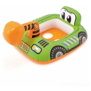 Круг надувной INTEX Kiddie Floats Экскаватор, для малышей с трусами, 1-2 года в Москве от компании М.Видео