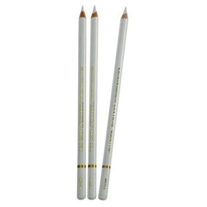 Набор карандашей, 3 шт., уголь белый в карандаше Koh-I-Noor GIOCONDA 8812/4, 1 набор в Москве от компании М.Видео