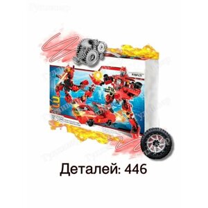 Конструктор Трансформеры 8557-2 - Красный боевой робот в Москве от компании М.Видео