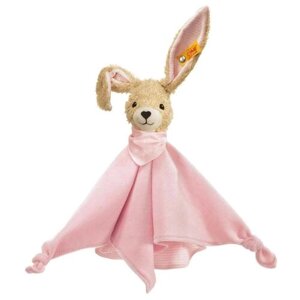 Комфортер Steiff Hoppel Rabbit pink (Штайф Кролик Хоппель розовый 28 см) в Москве от компании М.Видео