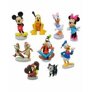 Игровой набор мини фигурок «Микки Маус и его друзья» Disney Deluxe в Москве от компании М.Видео