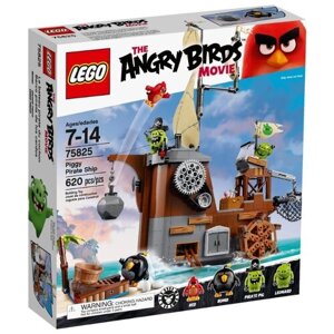 Конструктор LEGO The Angry Birds Movie 75825 Пиратский корабль Свинок, 620 дет. в Москве от компании М.Видео