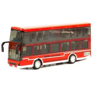 Автобус металлический инерционный свет музыка 20 см. (YD6632A) 1:48 (Цвет: Красный) в Москве от компании М.Видео