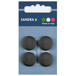 Пуговицы Sandra, черные, круглые, 1 упаковка в Москве от компании М.Видео