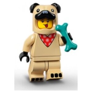 Конструктор LEGO Minifigures 71029 № 5 Мальчик в костюме мопса в Москве от компании М.Видео