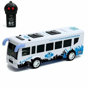 Автобус радиоуправляемый «Городской», 1:40, работает от батареек, цвет белый в Москве от компании М.Видео