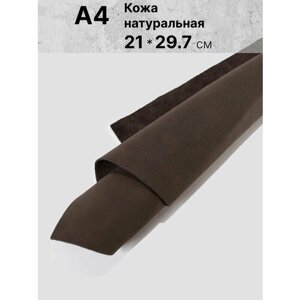 Нубук натуральный для рукоделия размер: А4 Rich Line Home Decor , КНУБУК4_798-Темно-коричневый в Москве от компании М.Видео