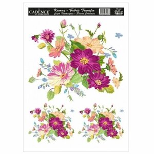 Трансфер по ткани Flower Collection Fabric Transfer 25 х 35см. FT-042 в Москве от компании М.Видео